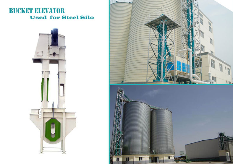 bucket elevator for steel silo