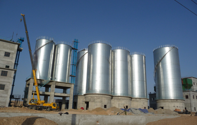 chemical silo plant