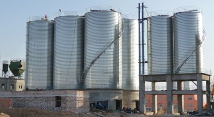 Chemical storeage silo