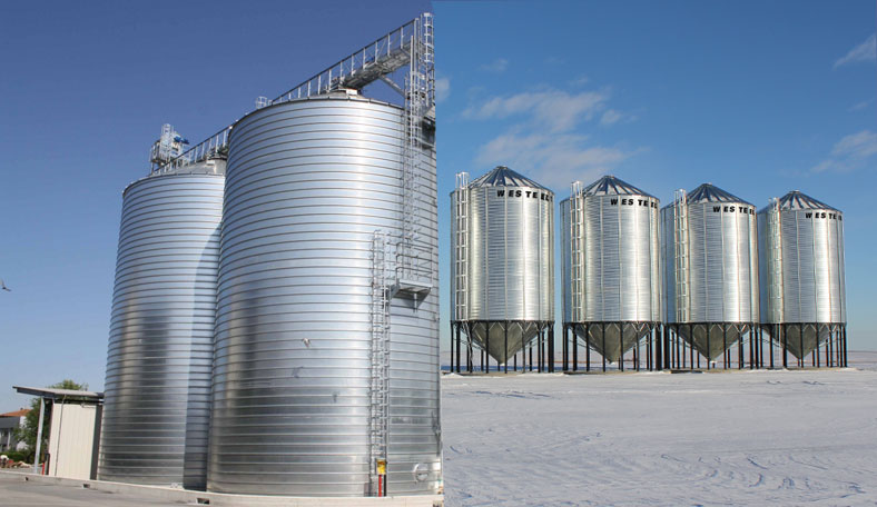 flat bottom silo vs hopper bottom silo