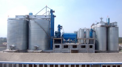 Fly ash silo