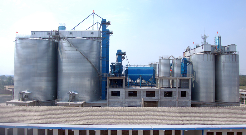 fly ash storage silo