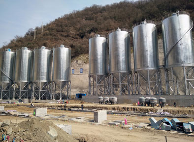 hopper silo project