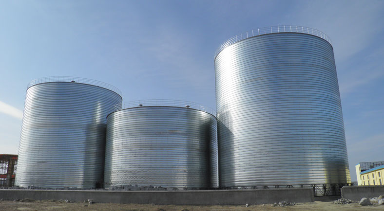 industrial powder silo