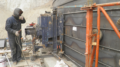 silo bending machine