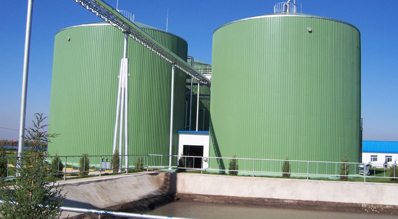 wastewater treatment silo